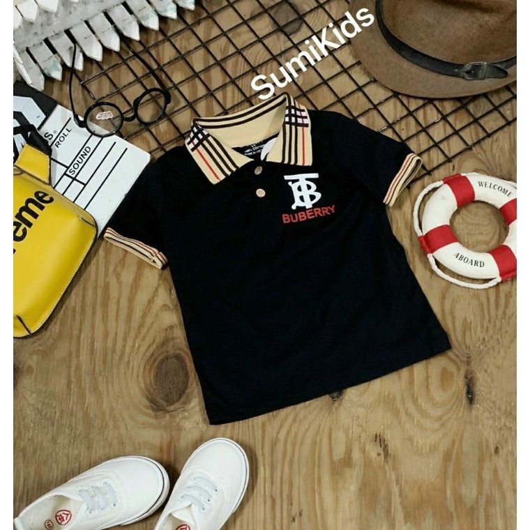 ÁO CỔ TRỤ BBR CHO BÉ TRAI TỪ 10-45KG  HÀNG CAO CẤP