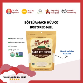 Bột lúa mạch đen hữu cơ Bob's Red Mill [Date 2023]