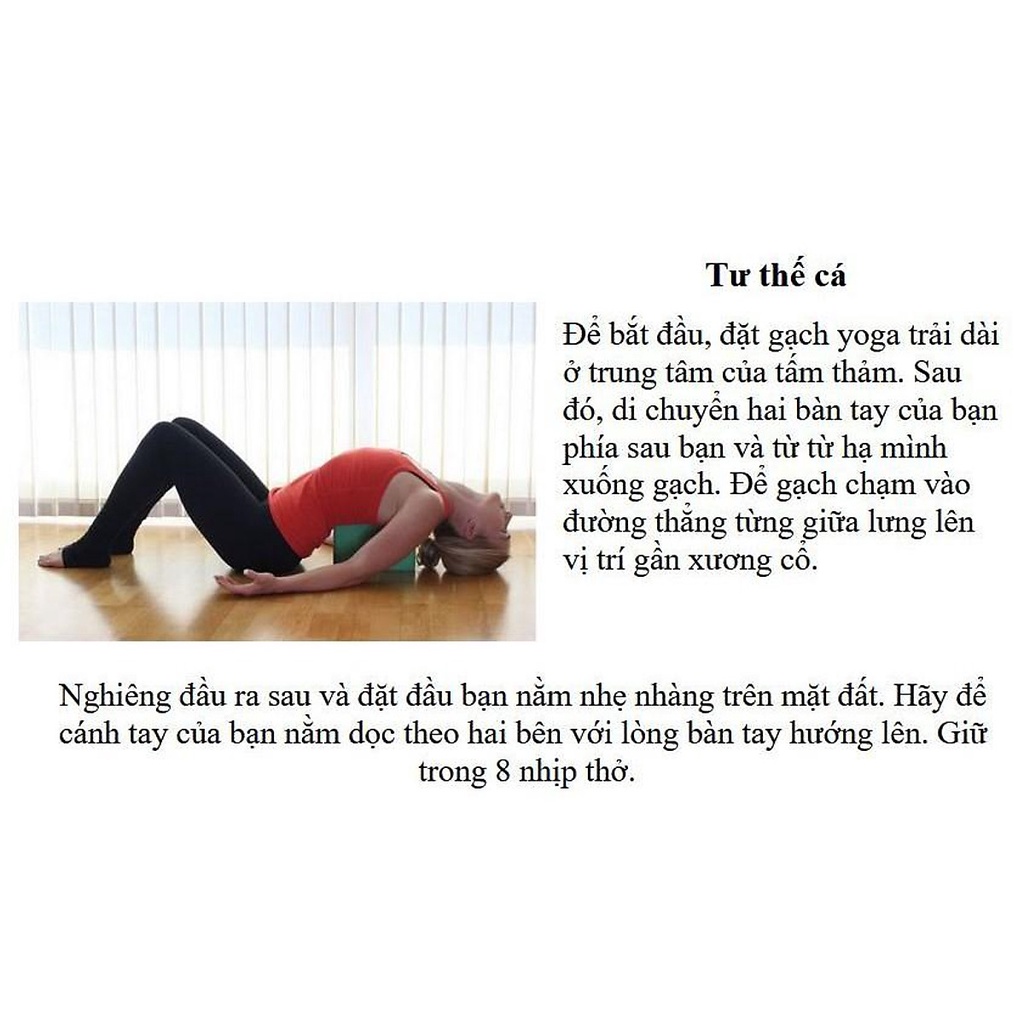 Gạch tập Yoga cao cấp EVA, in hoa văn [GIAO NHANH 2H]