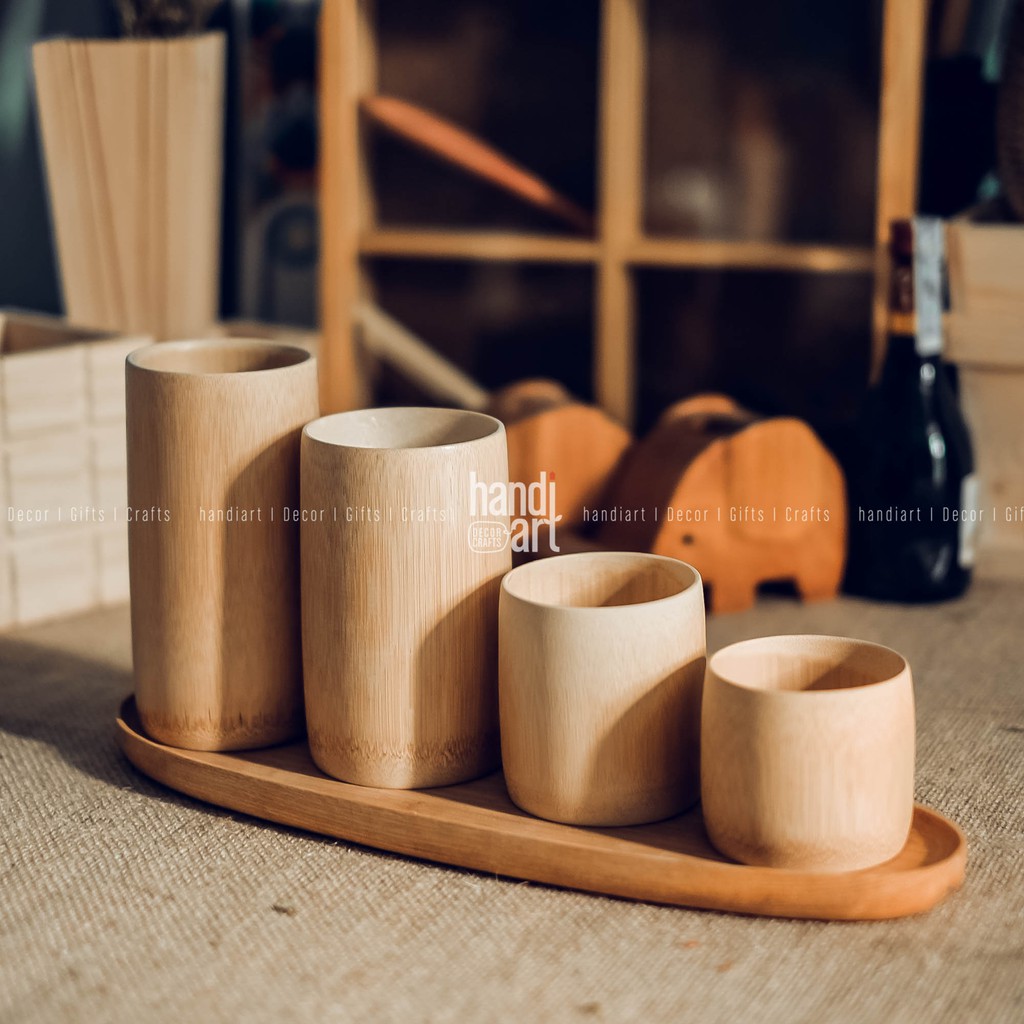 Ly tre handmade/Cóc tre - Bamboo cup