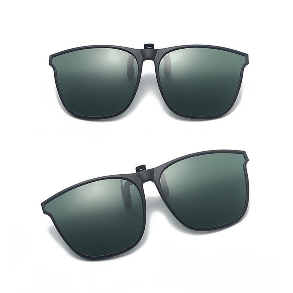 1 Kính Mát Chống Tia UV Gọng Lớn Màu Sắc Gradient Thời Trang