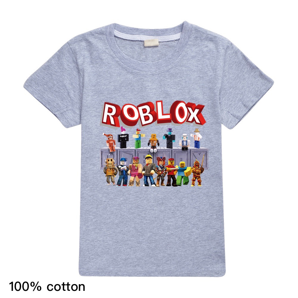 Áo thun cho bé trai và bé gái in hình Game ROBLOX dễ thương kute, chất liệu cotton mềm mịn thoáng mát NTShirt