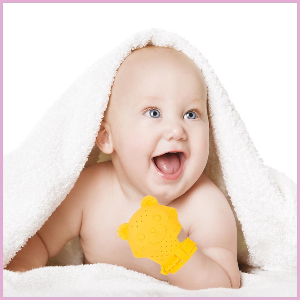 Bao Tay Silicon An Toàn Thực Phẩm Cho Bé Mọc Răng