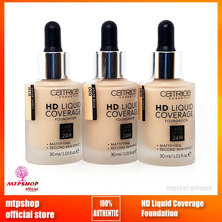 Kem nền Catrice HD Liquid Coverage Foundation