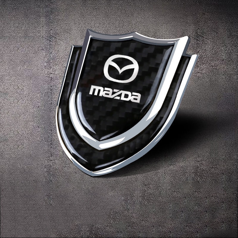 Miếng Dán logo Mazda Bằng Kim Loại Cho Mazda 2 3 6 CX-5 Bt-50 CX-9 CX-3 MX-5 Atenza Axela