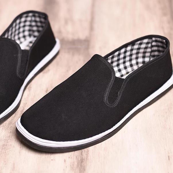 VANS Giày Lười Bằng Da Phong Cách Hàn Quốc Trẻ Trung Dành Cho Nam