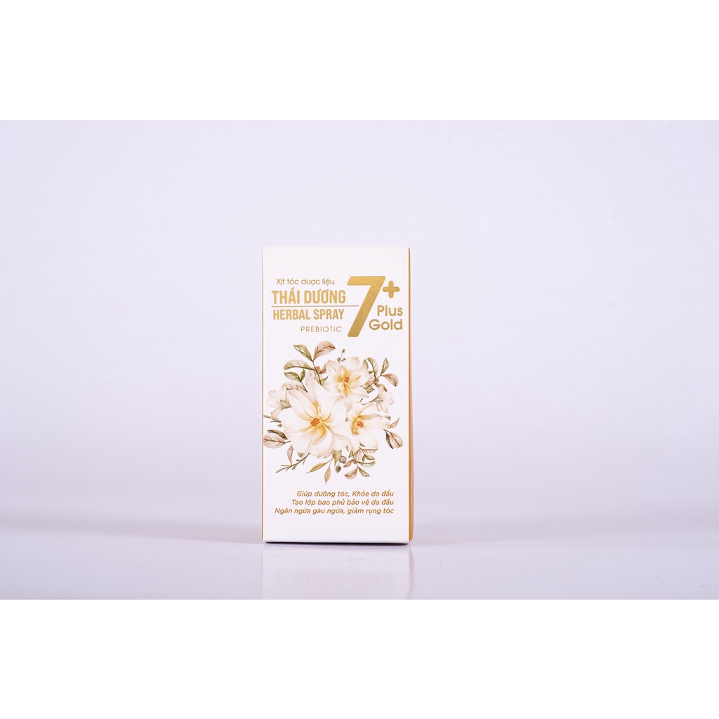 Xịt mọc tóc dược liệu Thái Dương 7 Gold 60ml - Sao Thái Dương