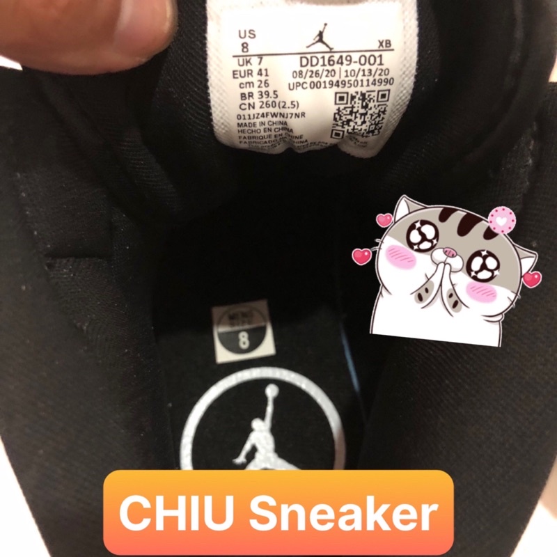 [ CHIU Sneaker ] Giày Sneaker Jordan 1 cổ cao carbon trắng đen phiên bản cao cấp giày thể thao jd1 mid