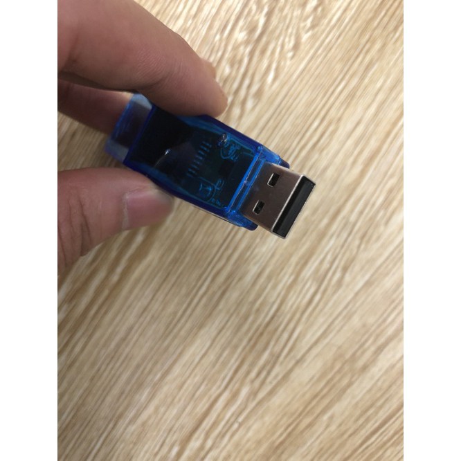 Bộ chuyển đổi USB ra LAN RJ45 (Xanh)