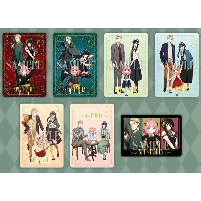 Pack Thẻ Bài Spy x Family Metal Collection Chính Hãng Chưa Bóc mới 100%