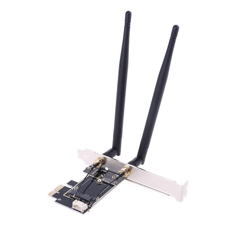 Thẻ chuyển đổi tín hiệu wifi WLAN từ PCIE-1X sang NGFF-Ekey PCIE | WebRaoVat - webraovat.net.vn