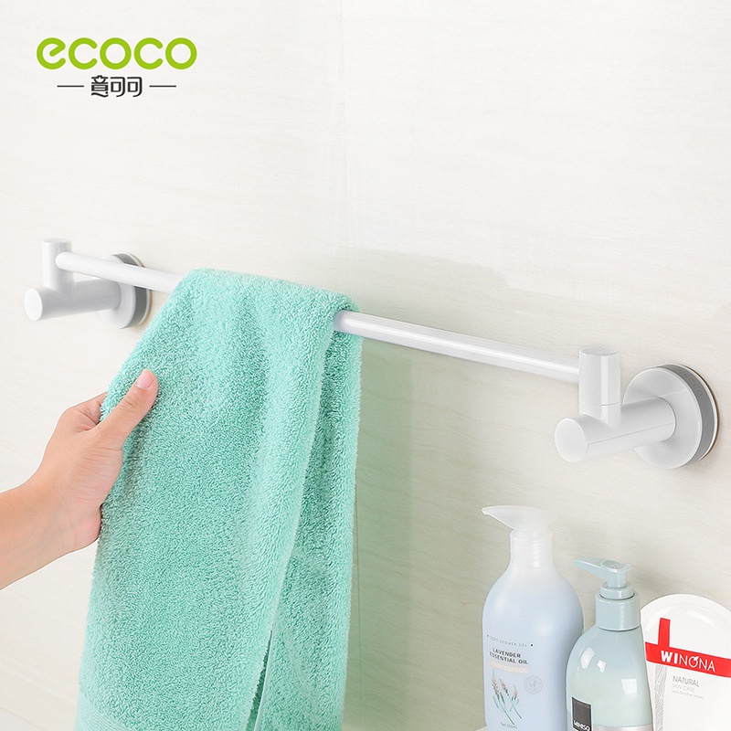 Giá treo khăn nhà tắm nhà bếp ecoco 1608 cao STNVN