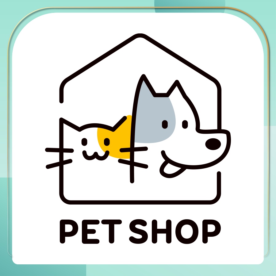 Mẫu thiết kế logo giá rẻ hình chó mèo cho pet shop, cửa hàng thú cưng