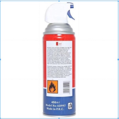 Bình xịt bụi khí nén Air Duster vệ sinh Laptop Máy Tính - Nước Lau Giga 360 BUNOC's