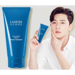 Sữa rửa mặt cấp ẩm & se khít lỗ chân lông Laneige Active
