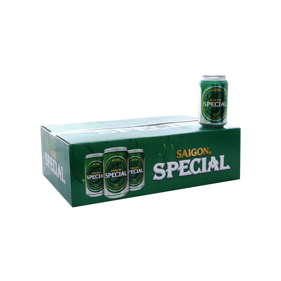 Thùng 24 Lon Bia Sài Gòn Special 330ml