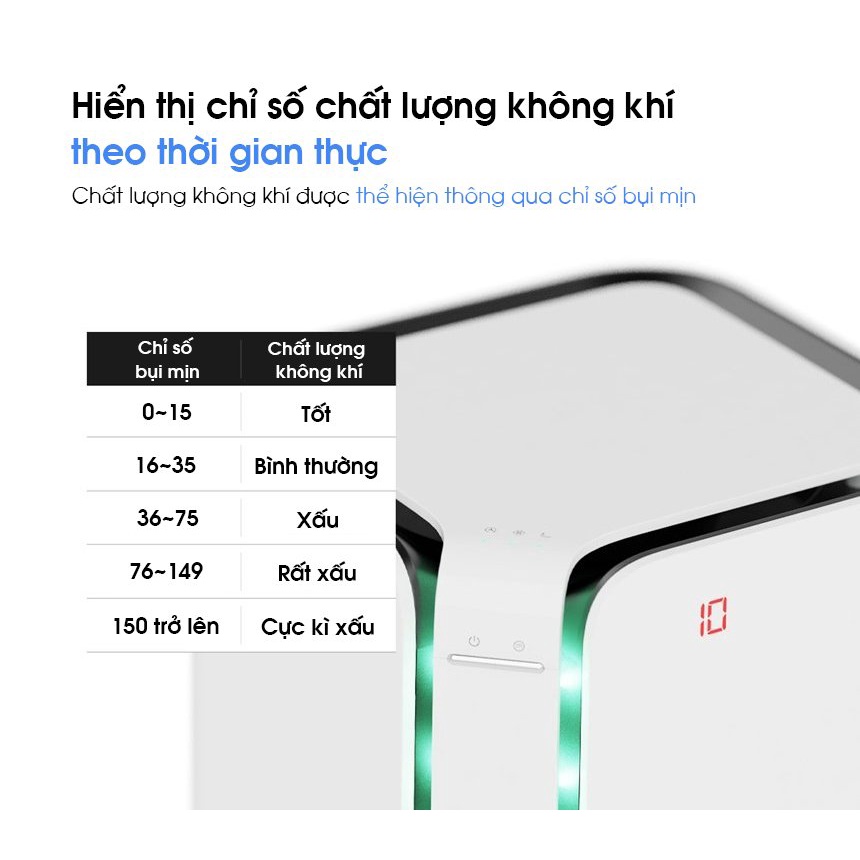Máy Lọc Không Khí Clair Tower Plus Air Purifier (T1C24) Chính Hãng - Hoàng Hà Mobile
