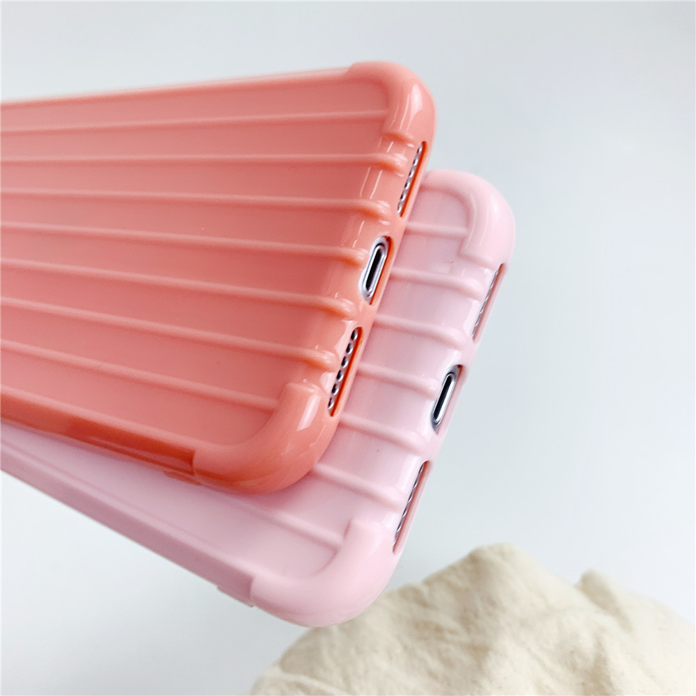 Samsung A7 2018 J4 Plus J4+ J6 J8 J6 Plus J6+ Candy Pure Color Silicone Case Soft Simple Trunk Style Back Casing