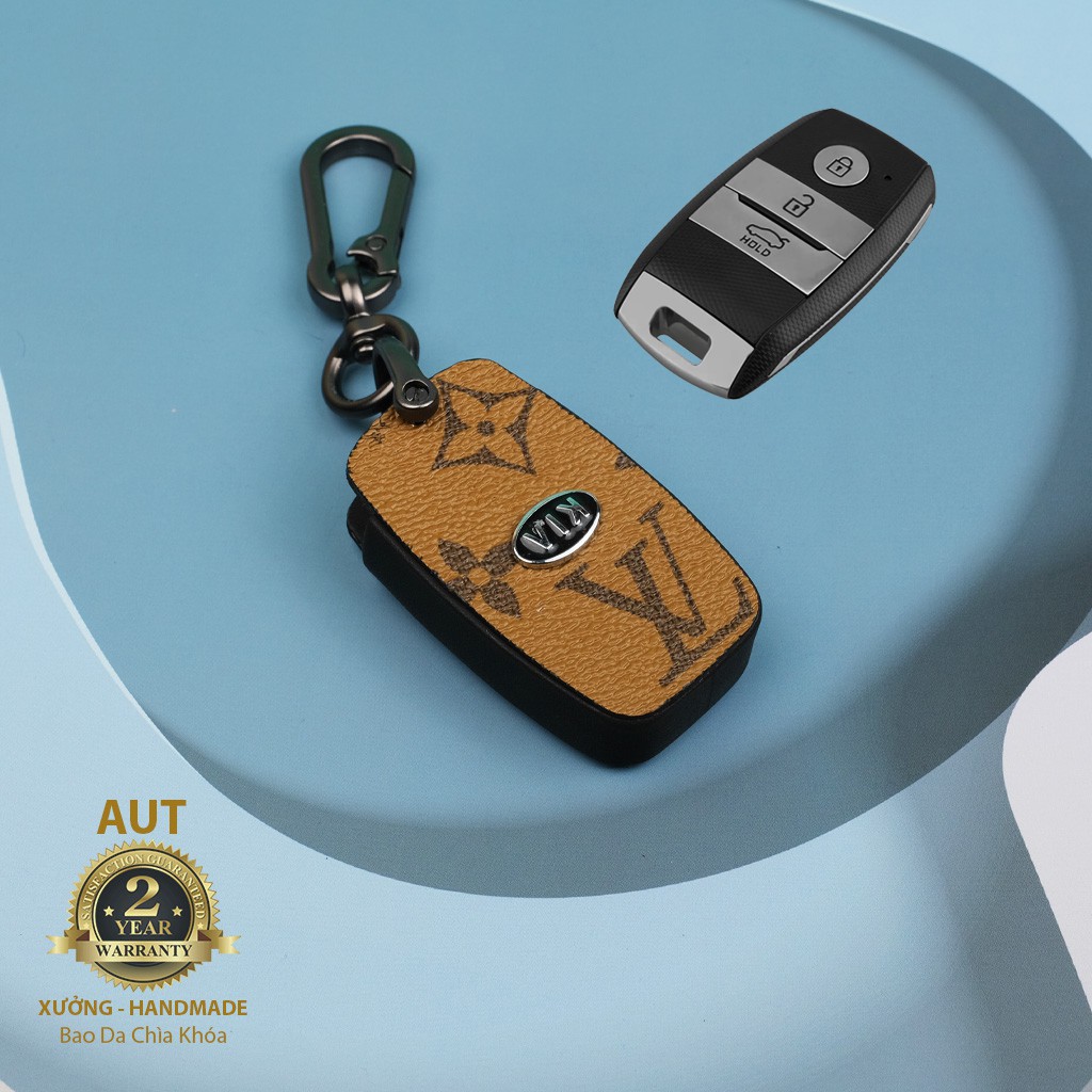 Bao Da Chìa Khóa Kia 3 nút (Kia Morning,Kia Seltos,Kia Soluto,Kia Rio,Kia Cerato | BigBuy360 - bigbuy360.vn