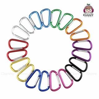 Móc Khóa Đa Năng Chữ D Móc Khóa CARABINER Hợp Kim Nhôm Tiện Dụng