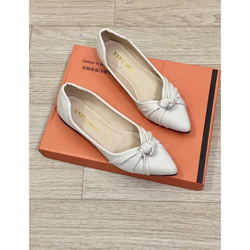 giầy bệt nơ cực xinh ( hình thật )