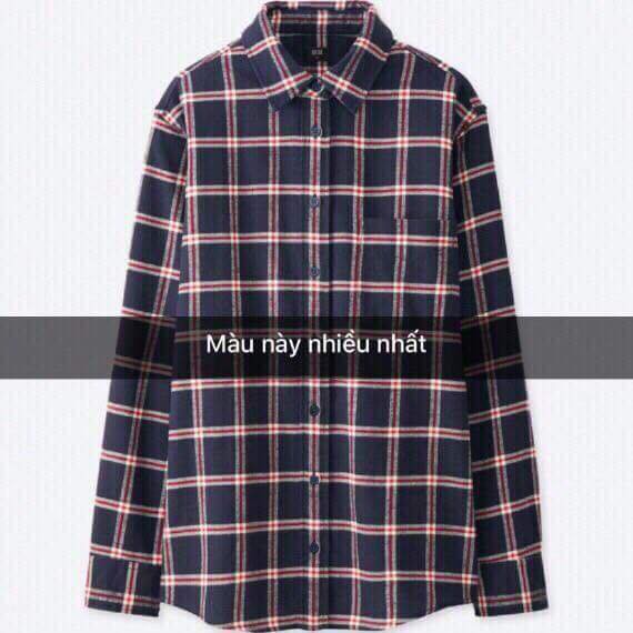 Áo Uni Ql0 Sơ Mi Nữ Tay Dài - 0001
