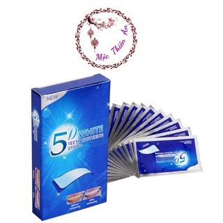 Lẻ 1 gói 2 miếng dán trắng răng 5d