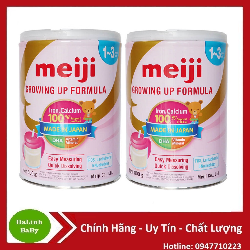 Combo 2 Lon Meiji Số 3 800g Nhập khẩu
