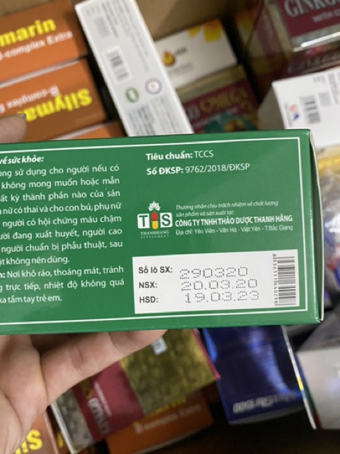 ✅VIÊN UỐNG BỔ NÃO GINKGO BILOBA 120MG (sản phẩm này ko phải là thuốc không có tác dụng thay thế thuốc chữa bệnh)