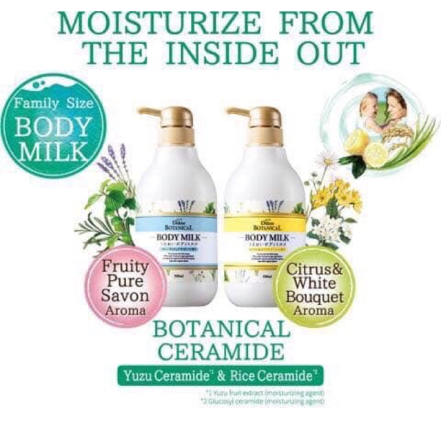 Sữa dưỡng thể Diane Botanical