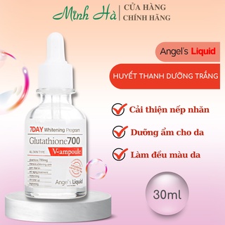 Huyết thanh dưỡng trắng Angel’s Liquid 7Day Whitening Program Glutathione 700V Ampoule 30ml