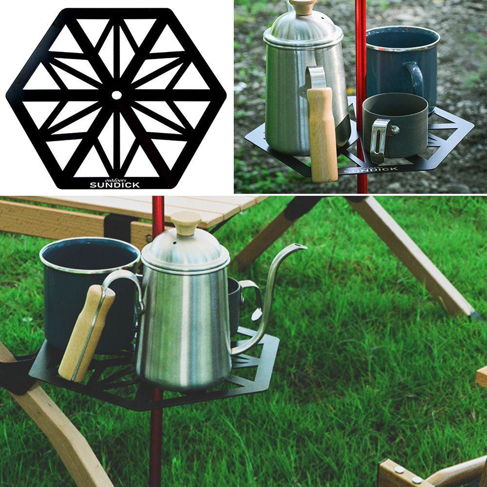 Giá Đỡ Đèn Cắm Trại Bằng Thép Không Gỉ Tiện Lợi