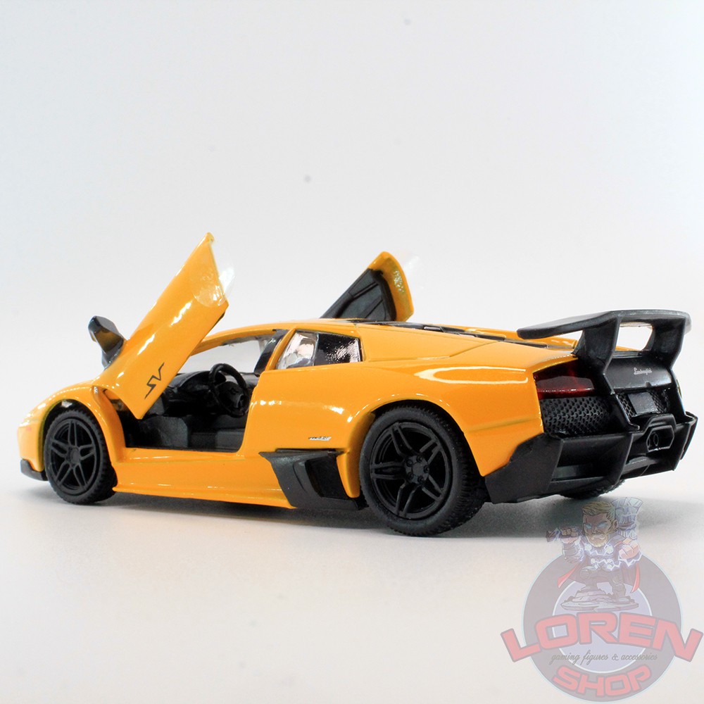 Mô hình ô tô kim loại Lamborghini Murciélago lp670-4 SV tỷ lệ 1:36, siêu xe đồ chơi chạy cót lorenshop