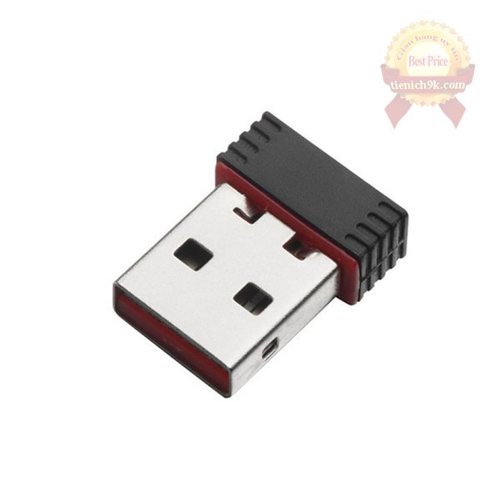 USB thu sóng wifi 802.11 NANO Không Anten cho pc laptop điện thoại tốc độ 150Mbps | BigBuy360 - bigbuy360.vn