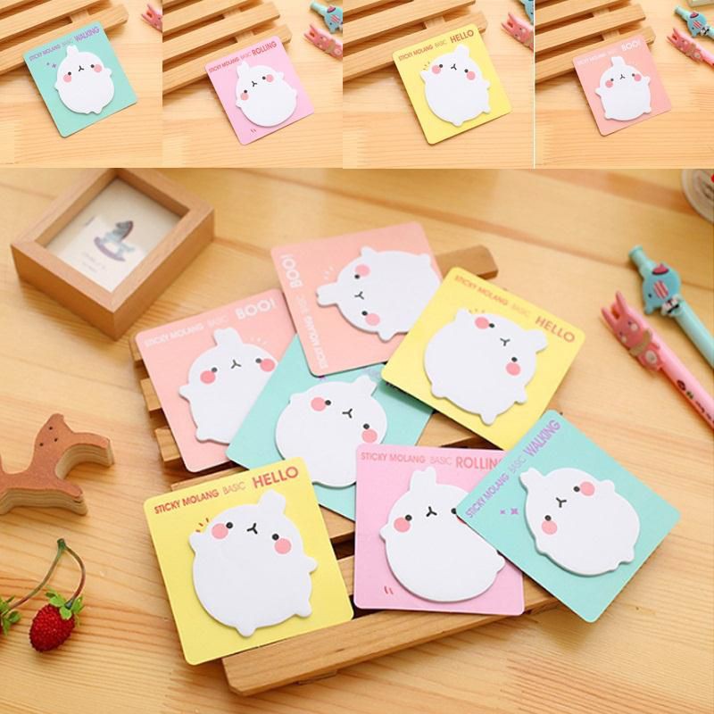Xấp sticker giấy note/bookmark thỏ Molang