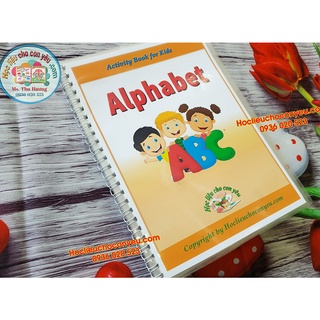 Học liệu bóc dán từ vựng tiếng anh -26 chữ cái