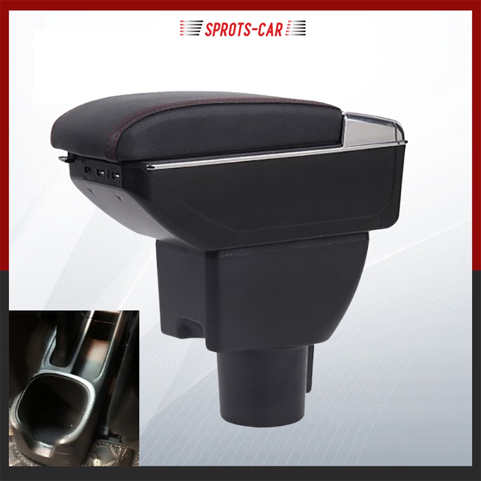 [Mã LIFEXANH03 giảm 10% đơn 500K] Bệ Tỳ Tay Huydai Getz Cao Cấp Mầu Đen