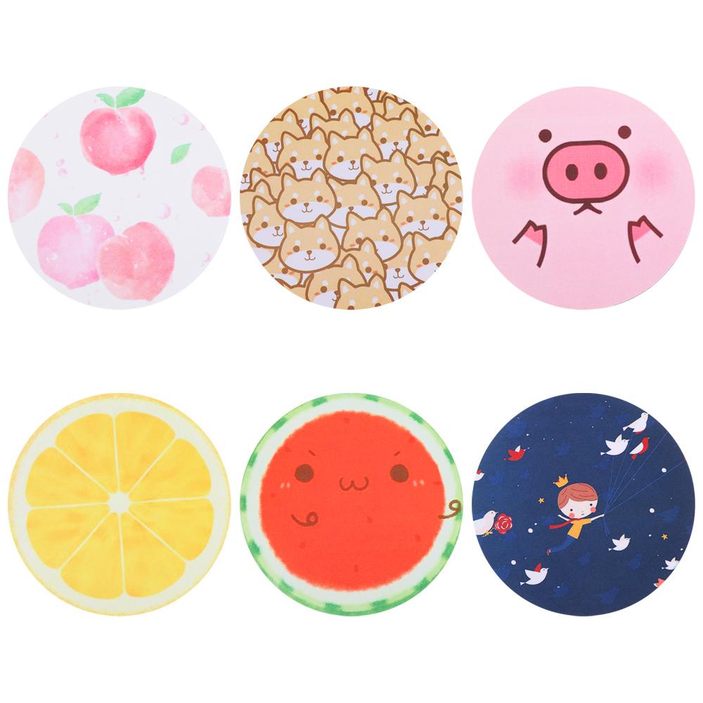 Miếng Lót Chuột Máy Tính Chống Trượt Hình Tròn Tiện Dụng