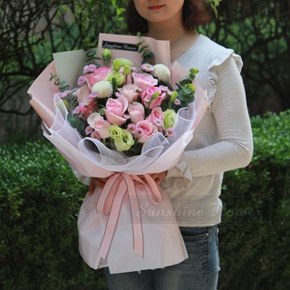 Lưới nhựa thô bó hoa