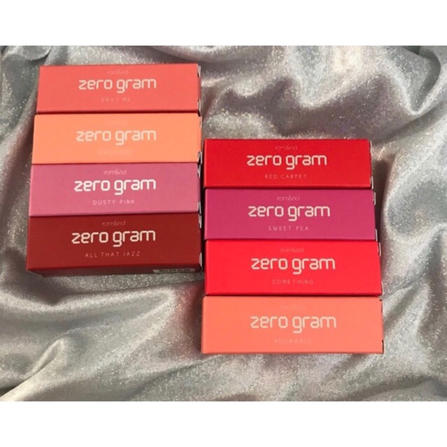 SON LÌ MỀM MÔI ROMAND ZERO GRAM MATTE LIPSTICK