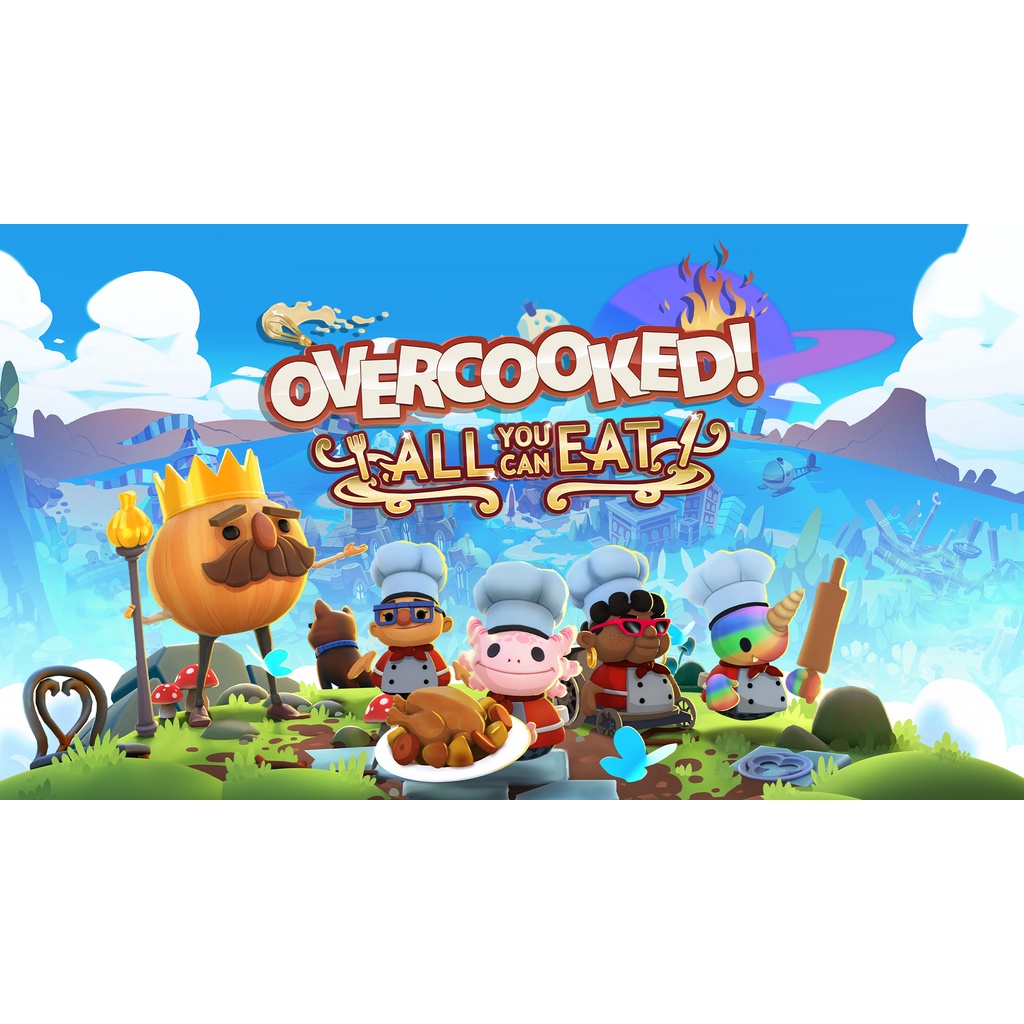 Đĩa game Overcooked! All You Can Eat _ Game Nintendo Switch