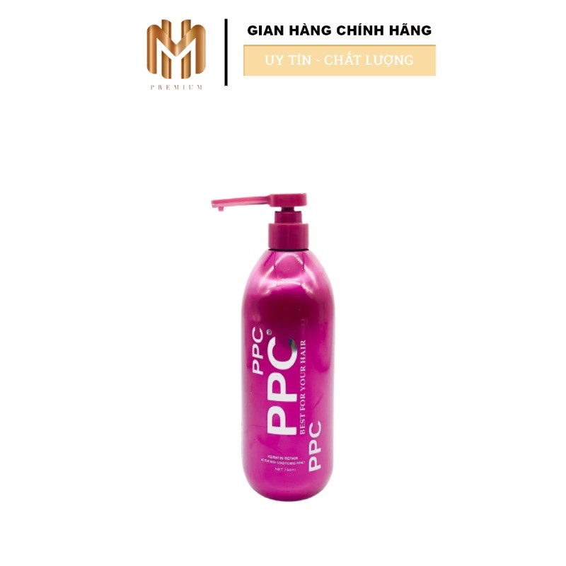 [HÀNG TỐT] KERATIN PPC REPAIR CHÍNH HÃNG HẤP Ủ PHỤC HỒI TÓC HƯ TỔN 750ML - ĐỎ