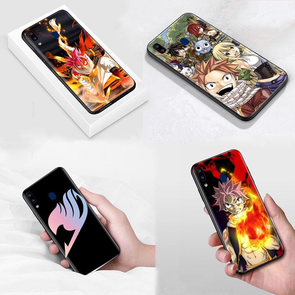 Ốp Điện Thoại Silicon Mềm Hình Anime Fairy Tail S-6 Cho Samsung Galaxy M20 M21 M30 M31 A02 A02S A72 A32 A52