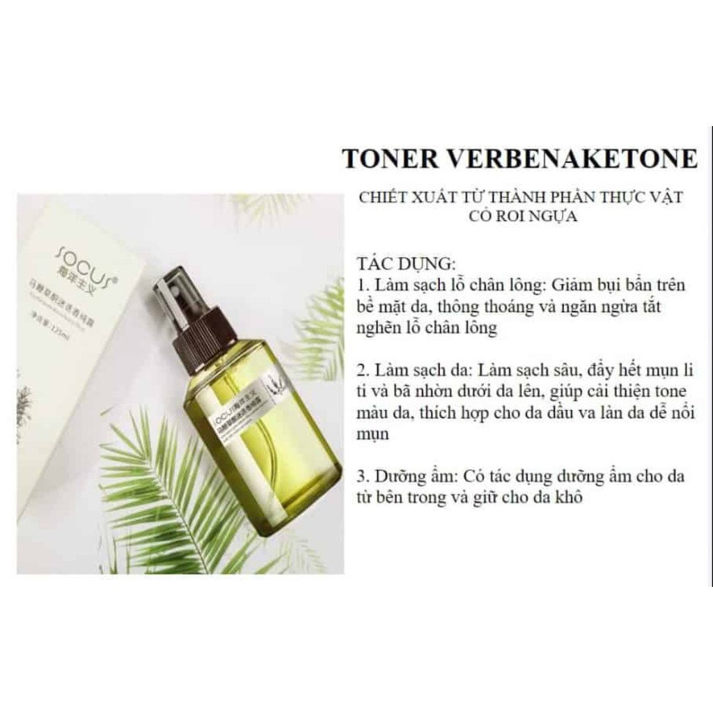 AUTH Toner Tiêu Diệt Mụn Ẩn Mụn Đầu Đen Thu Nhỏ Lỗ Chân Lông Tái Tạo Da Verbena Ketone Rosemary Yingchun Xịt Mụn Ẩn | BigBuy360 - bigbuy360.vn
