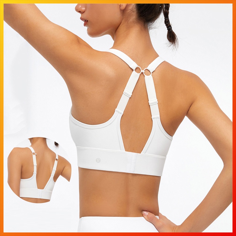 Lululemon Áo Ngực Thể Thao Dây Có Thể Điều Chỉnh Thời Trang Tập Yoga / Chạy Bộ wx02