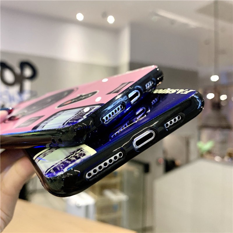 Ốp Lưng Tpu Mềm In Hình Máy Ảnh 3d Có Dây Đeo Tay Cho Oppo A5S A7 A3S A1K F11 Pro F9 Realme 3 2 Pro