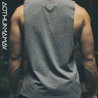 Áo TankTop Xám Mạ May