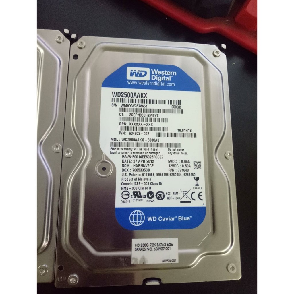 Ổ cứng HDD máy tính bàn 250gb