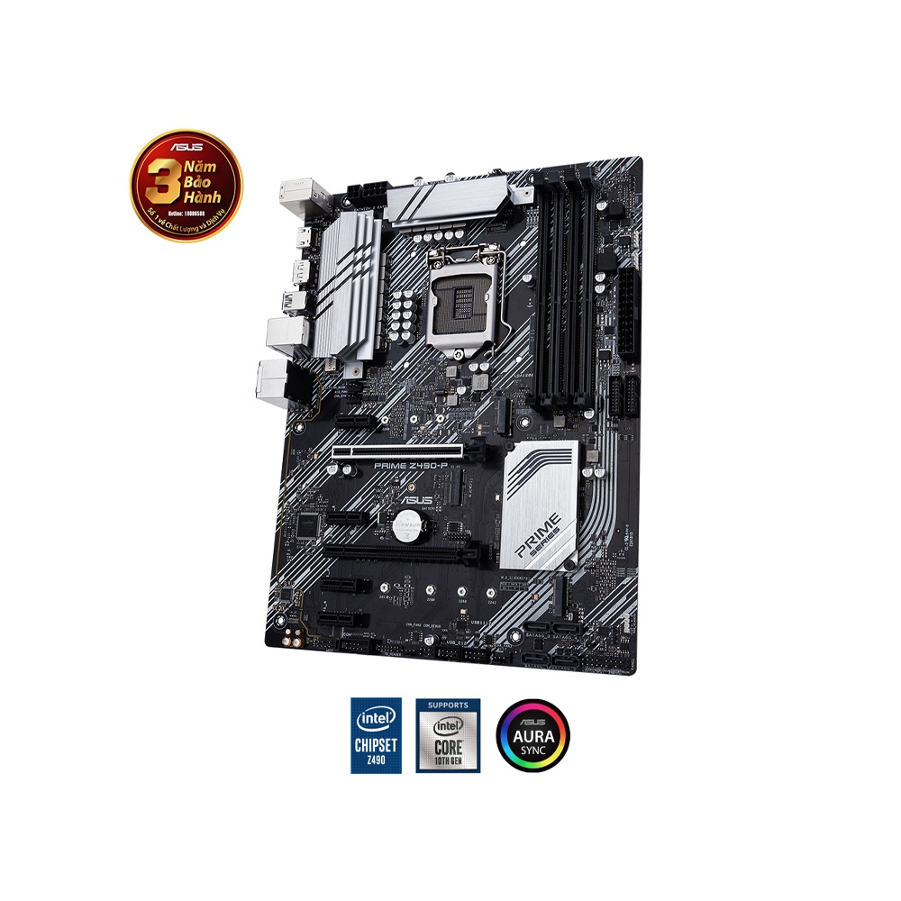 Mainboard ASUS PRIME Z490P (Intel Z490, LGA 1200, ATX, 4 khe RAM DDR4)