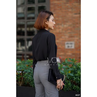 [CO MAYCA] Áo sơ mi nữ cổ vest A117